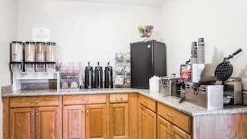 Petit déjeuner à emporter compris tous les jours