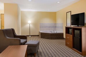 Premium bedding, desk, blackout drapes, iron/ironing board