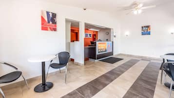 Sala de estar en el lobby