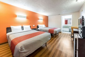 Free WiFi, bed sheets