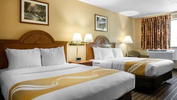 Standard Room, 2 Queen Beds, Non Smoking | Desk, iron/ironing board, free cribs/infant beds, free WiFi