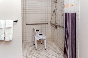 Free toiletries, hair dryer, towels, soap