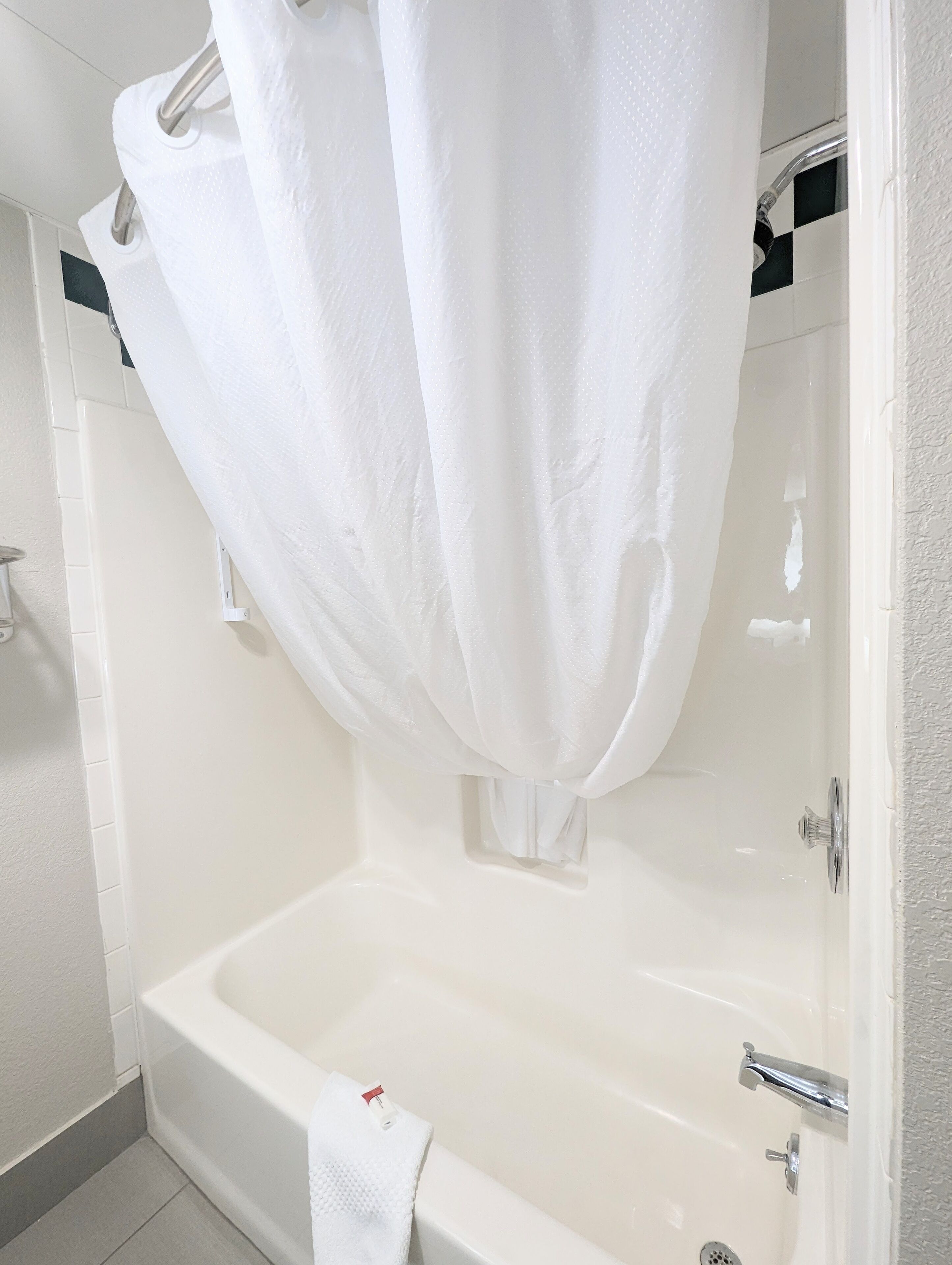 free toiletries, hair dryer, towels, soap