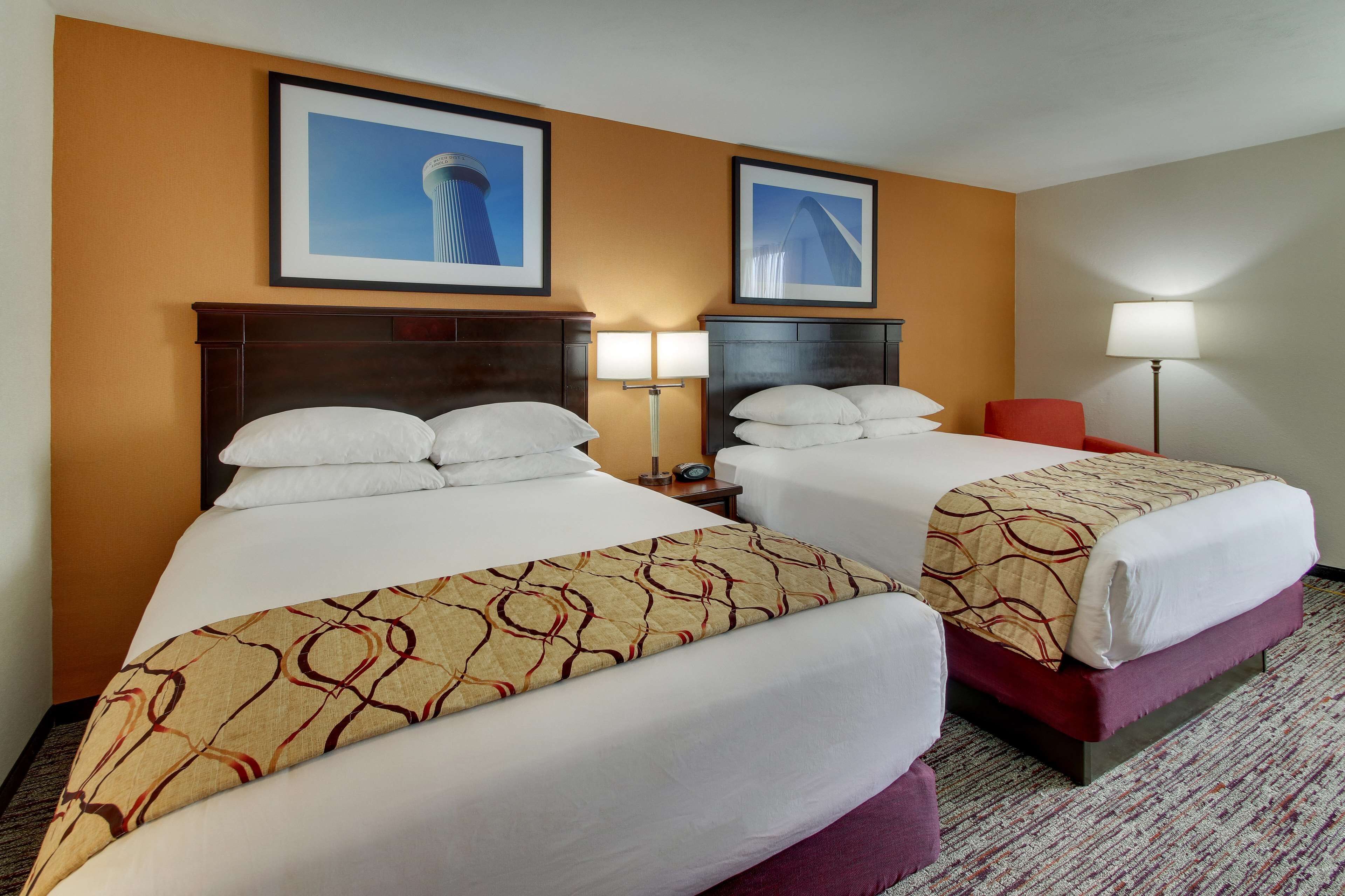 desk, blackout curtains, iron/ironing board, free cots/infant beds