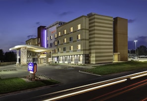 Front of property – evening/night