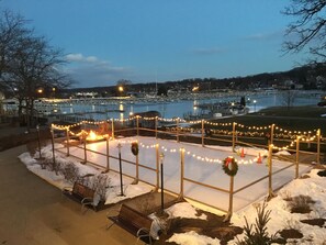 Ice skating