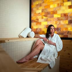 Couples treatment rooms, sauna, hot tub, steam room, body treatments