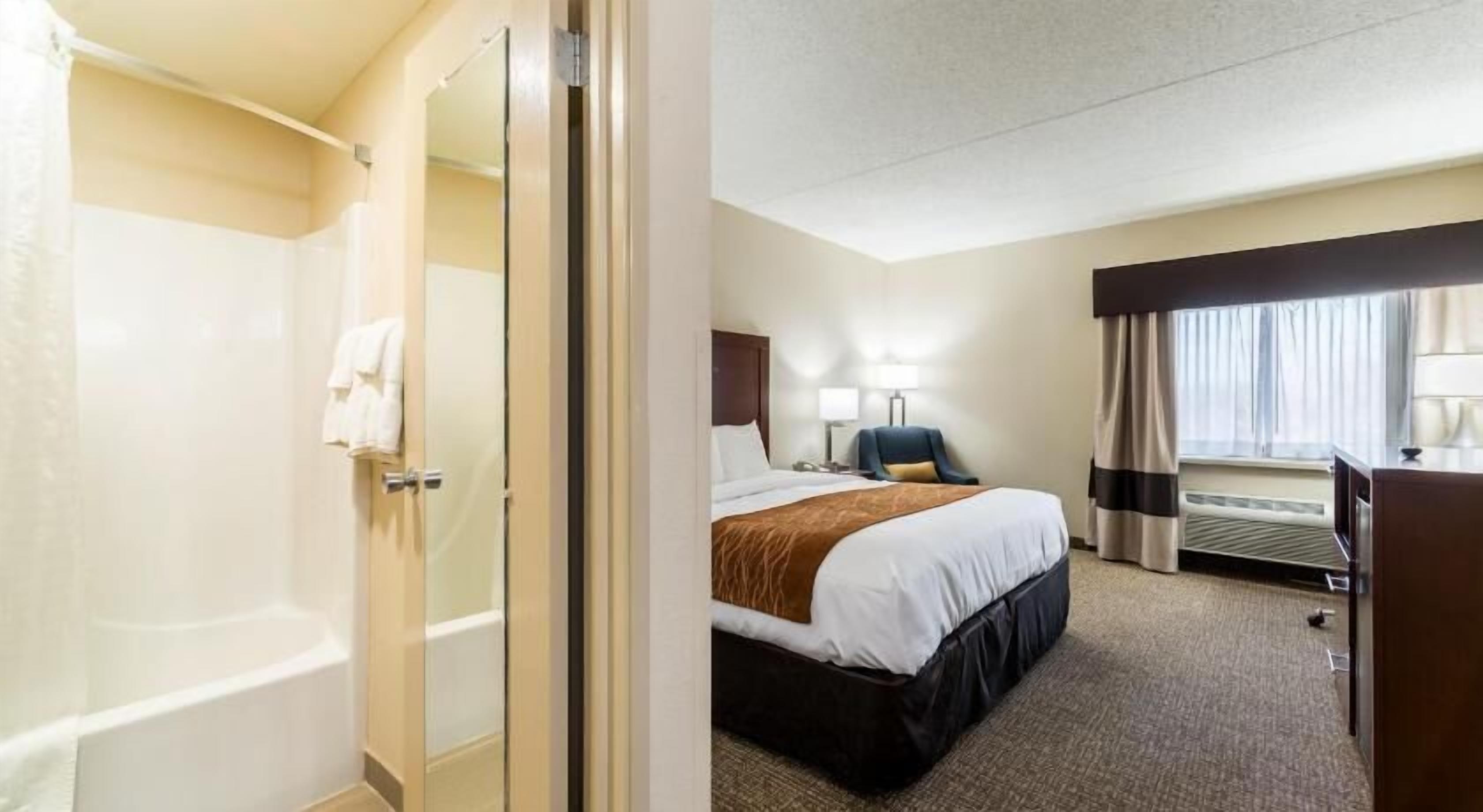 6 chambres, literie de qualité, coffre-fort, bureau