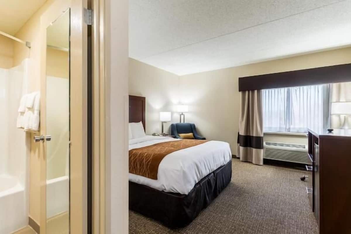 6 chambres, literie de qualité, coffre-fort, bureau