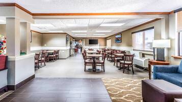 Free buffet breakfast