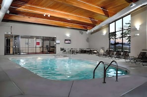 Indoor pool, outdoor pool