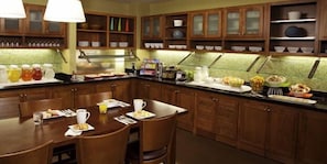 Free daily breakfast