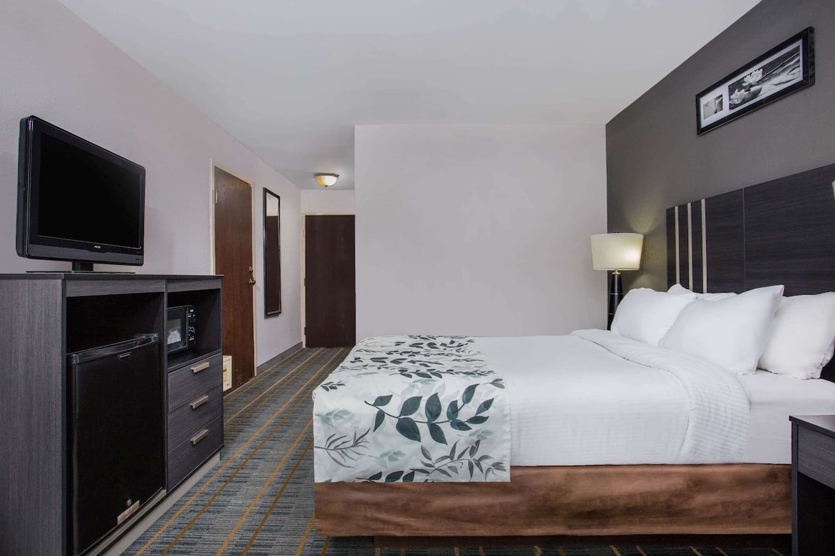 Room, Accessible | Peti besi dalam bilik, meja, seterika/papan seterika, Wi-fi percuma