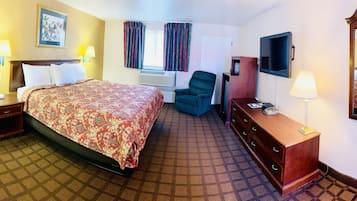 Standardzimmer, 1 King-Bett | Daunenbettdecken, kostenloses WLAN, Bettwäsche