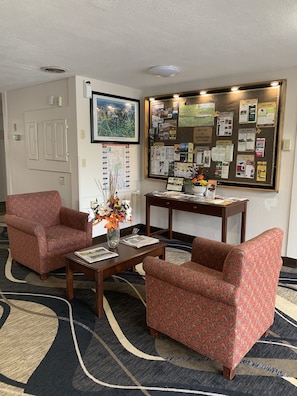 Sitzecke in der Lobby