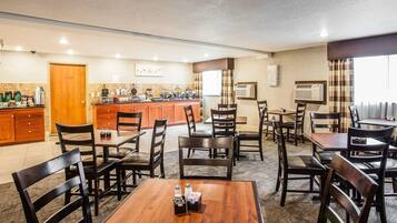 Free daily full breakfast