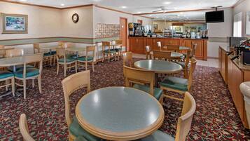 Frokost på farten er inkludert