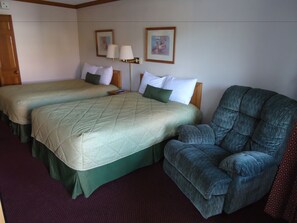 Standard Room, 2 Double Beds | Desk, iron/ironing board, free WiFi, bed sheets - Indy Speedway Inn (Indianapolis)