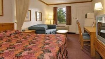 Desk, iron/ironing board, free WiFi, bed sheets