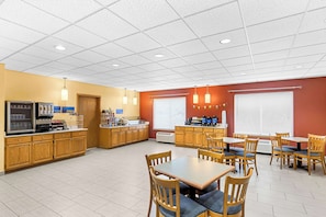 Free continental breakfast