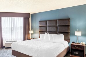 Pillow-top beds, in-room safe, desk, laptop workspace