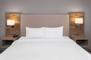 Desk, blackout drapes, iron/ironing board, free WiFi