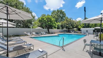 Seasonal outdoor pool