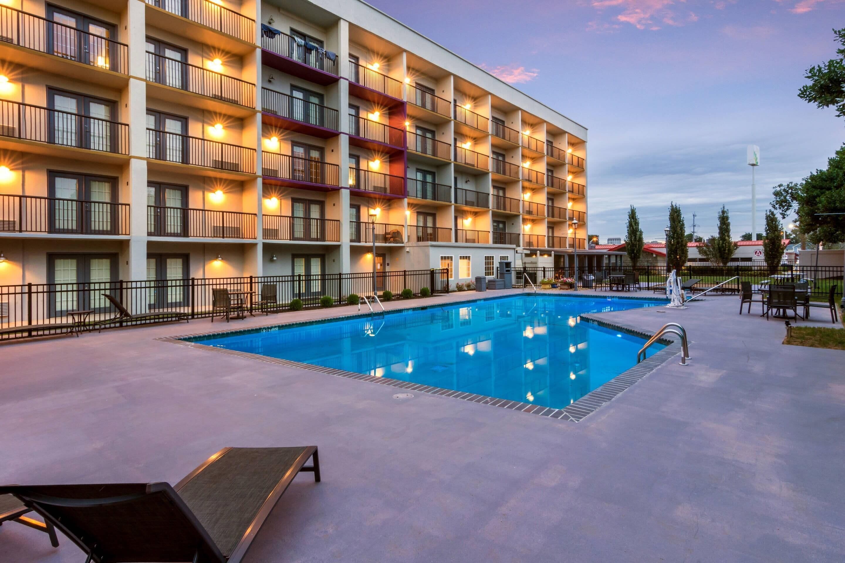 Seasonal outdoor pool