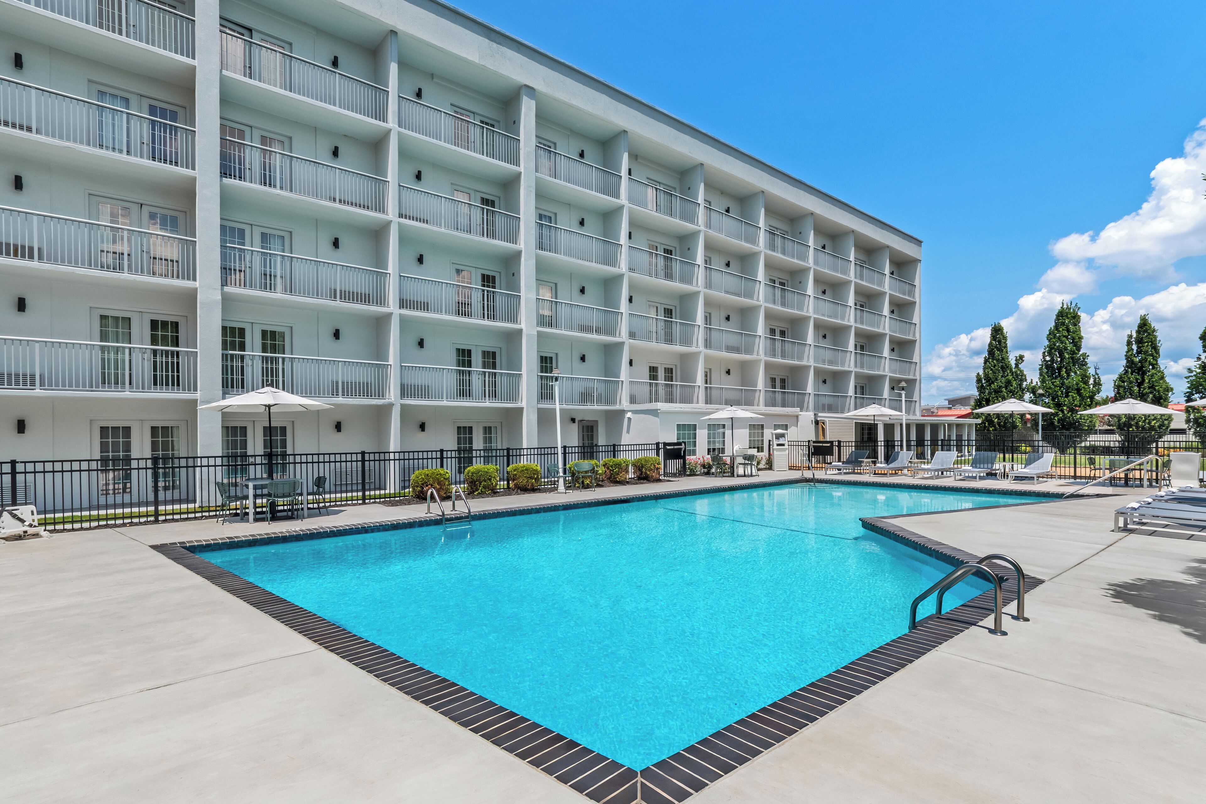 Seasonal outdoor pool
