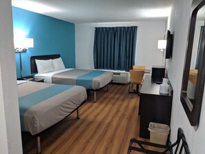 Standard Room, 2 Queen Beds, Non Smoking, Refrigerator & Microwave