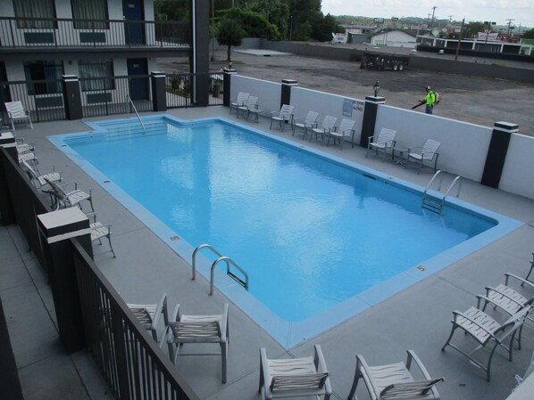 Seasonal outdoor pool