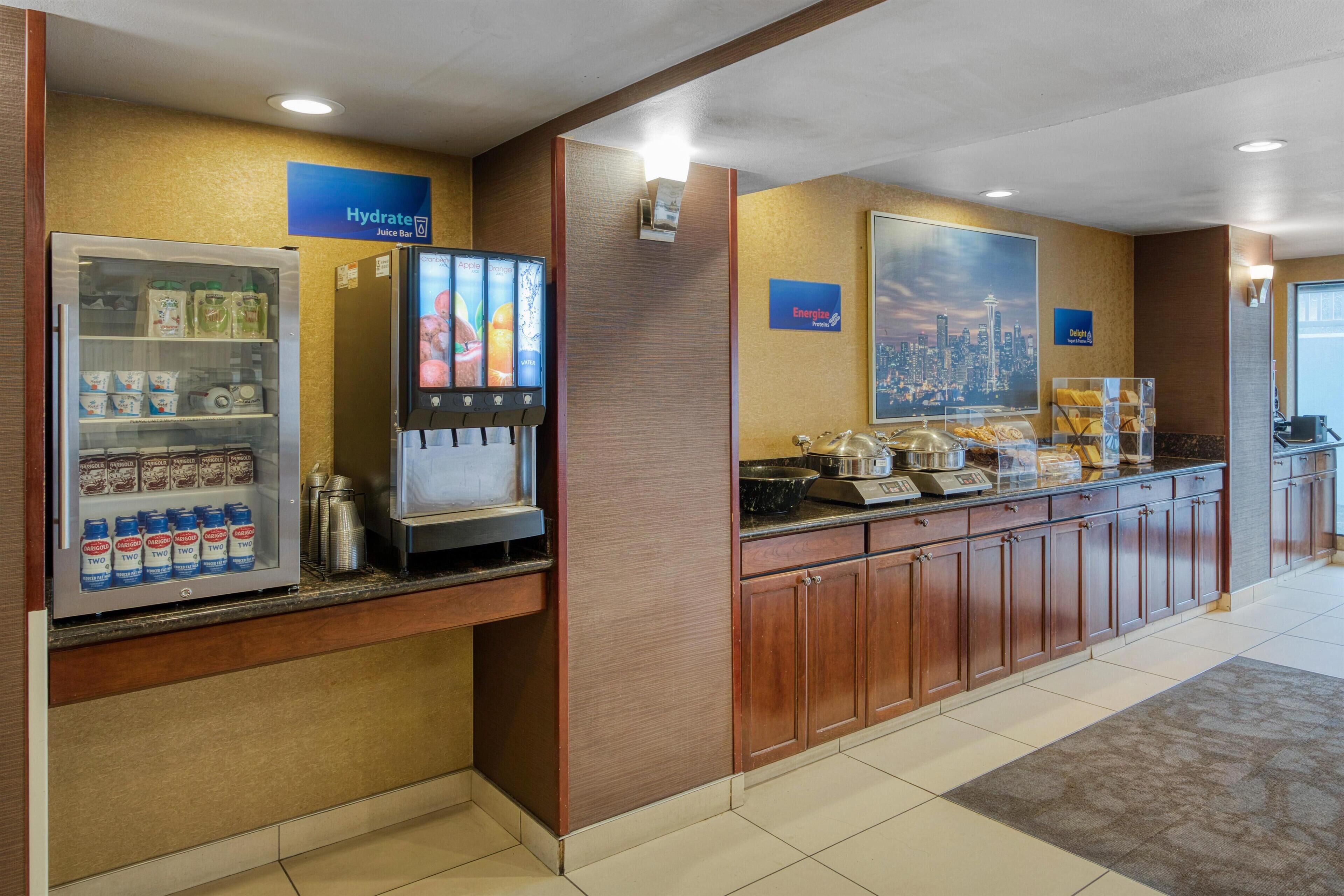 Desayuno continental incluido todos los días 
