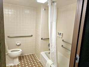 Chambre, 1 très grand lit, non-fumeur (Mobility, Bathtub w/Grab Bars)