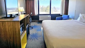 Room, 1 King Bed, Non Smoking | 1 bedroom, desk, iron/ironing board, free cribs/infant beds