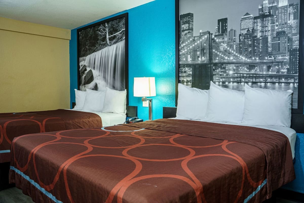 Premium bedding, pillow-top beds, individually furnished, desk