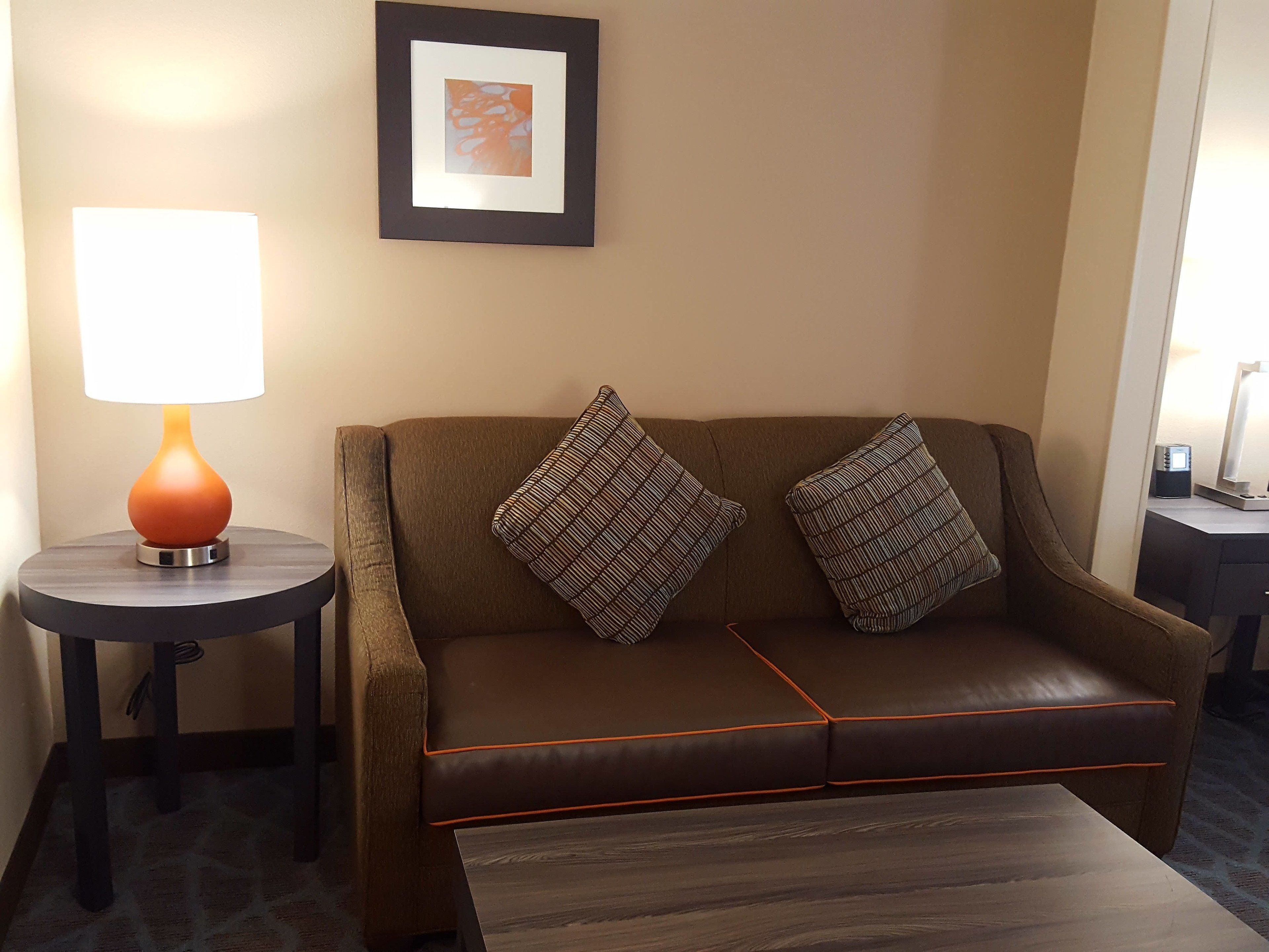 desk, laptop workspace, iron/ironing board, free cots/infant beds