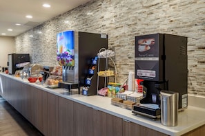 Free daily continental breakfast