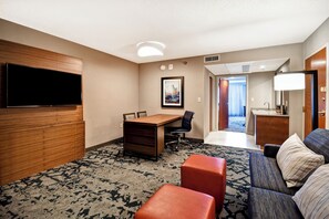 Suite, 1 King Bed, Corner (Hospitality) | Mini-refrigerator