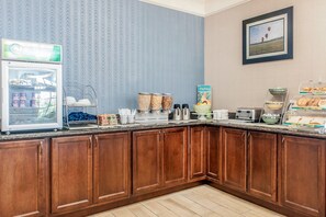 Gratis morgenmadsbuffet hver dag