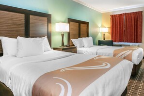Standard Double Room, 2 Double Beds, Non Smoking | Premium bedding, desk, blackout curtains, iron/ironing board - Quality Inn Findlay (Findlay)