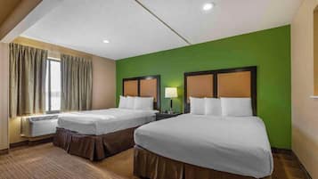 Suite, 2 Queen Beds, Non Smoking, Kitchen | Premium bedding, pillowtop beds, desk, free WiFi