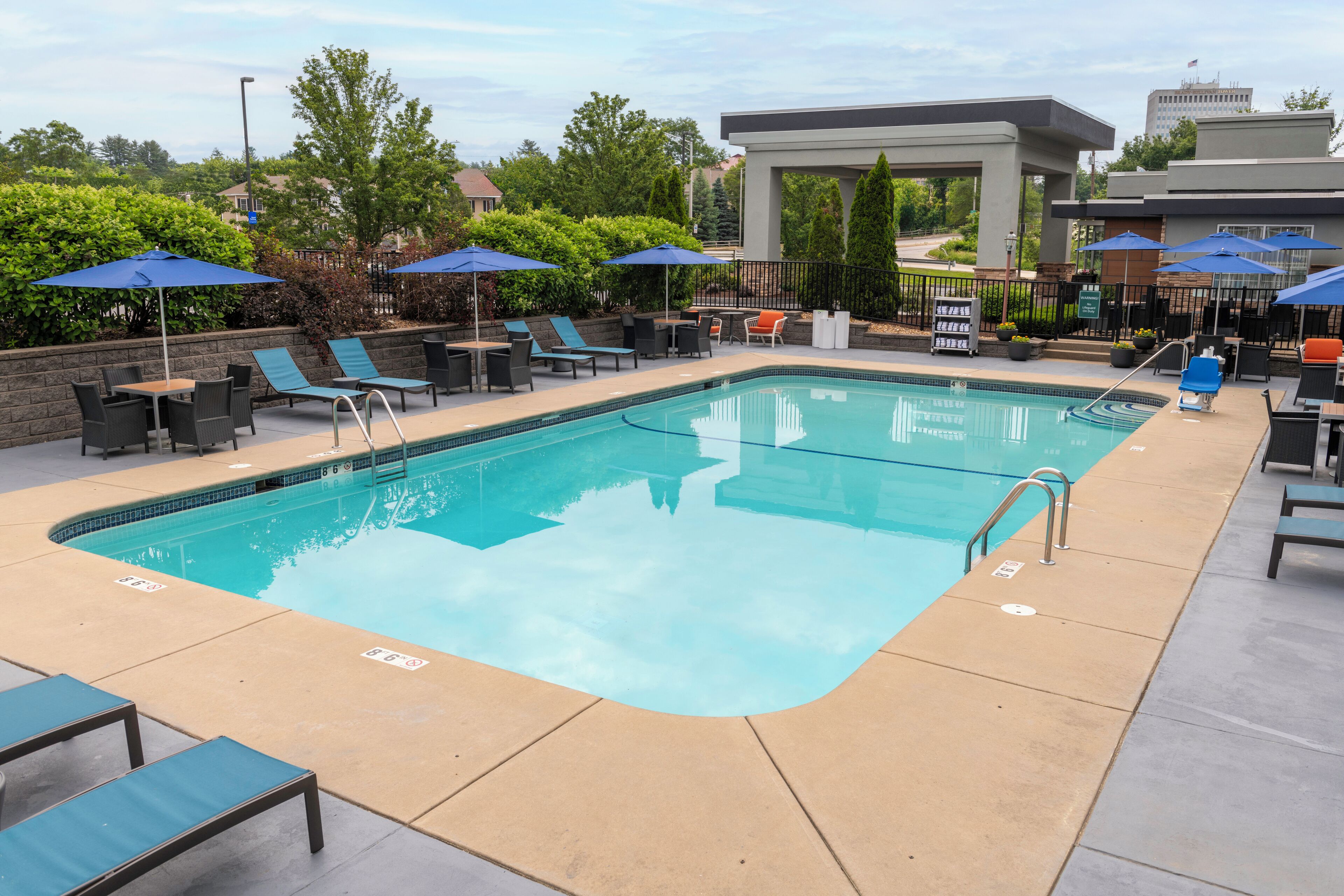 seasonal outdoor pool