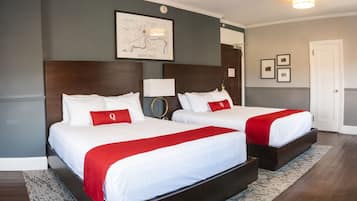 Room (Hotel Double Queen Bed) | Individually decorated, individually furnished, desk, blackout drapes