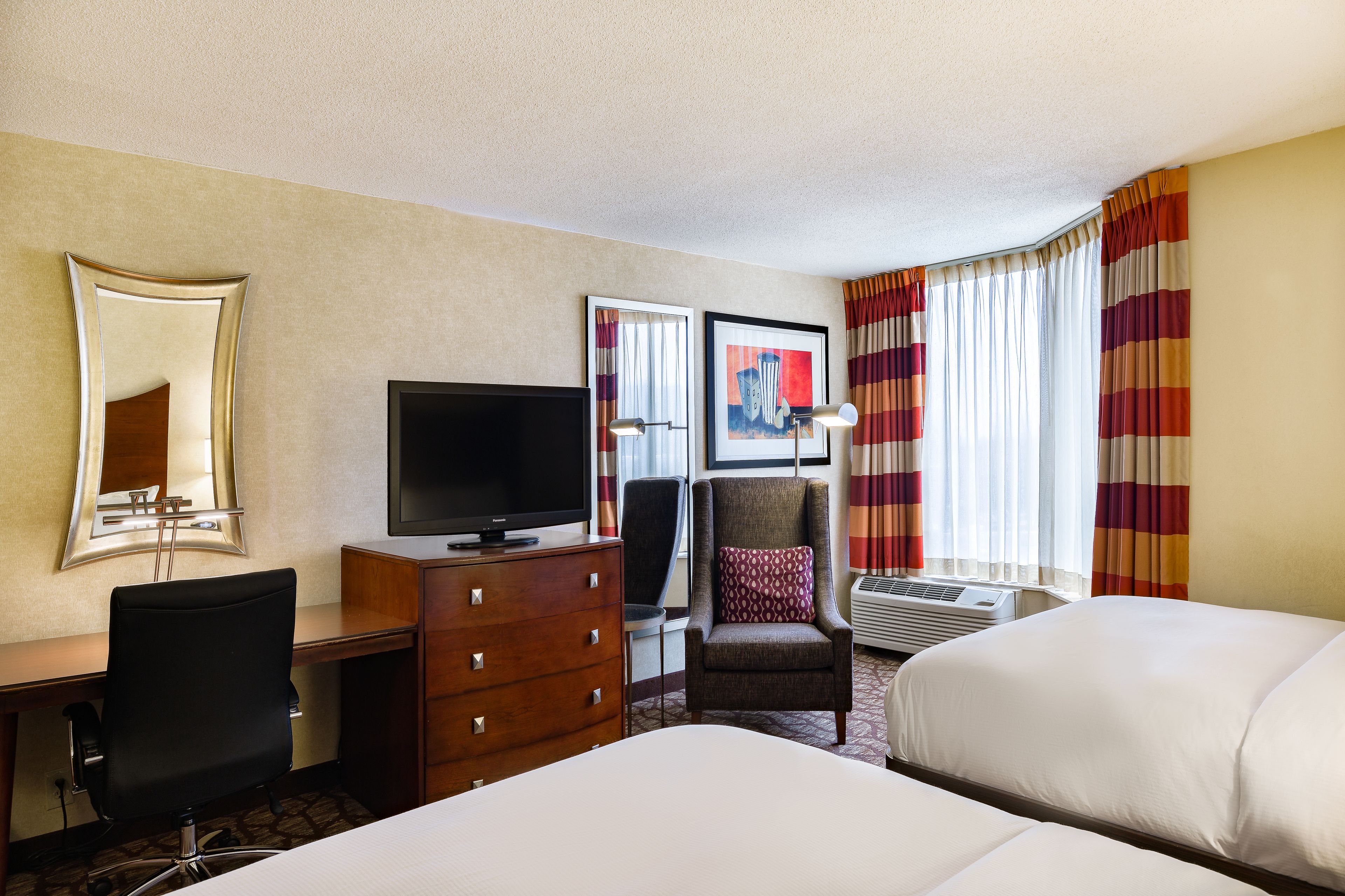 room, 2 queen beds | premium bedding, desk, blackout curtains, iron/ironing board