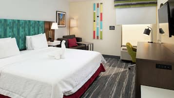 Habitación, 1 cama King size, con acceso para personas discapacitadas, tina | Ropa de cama de alta calidad y caja de seguridad en la habitación