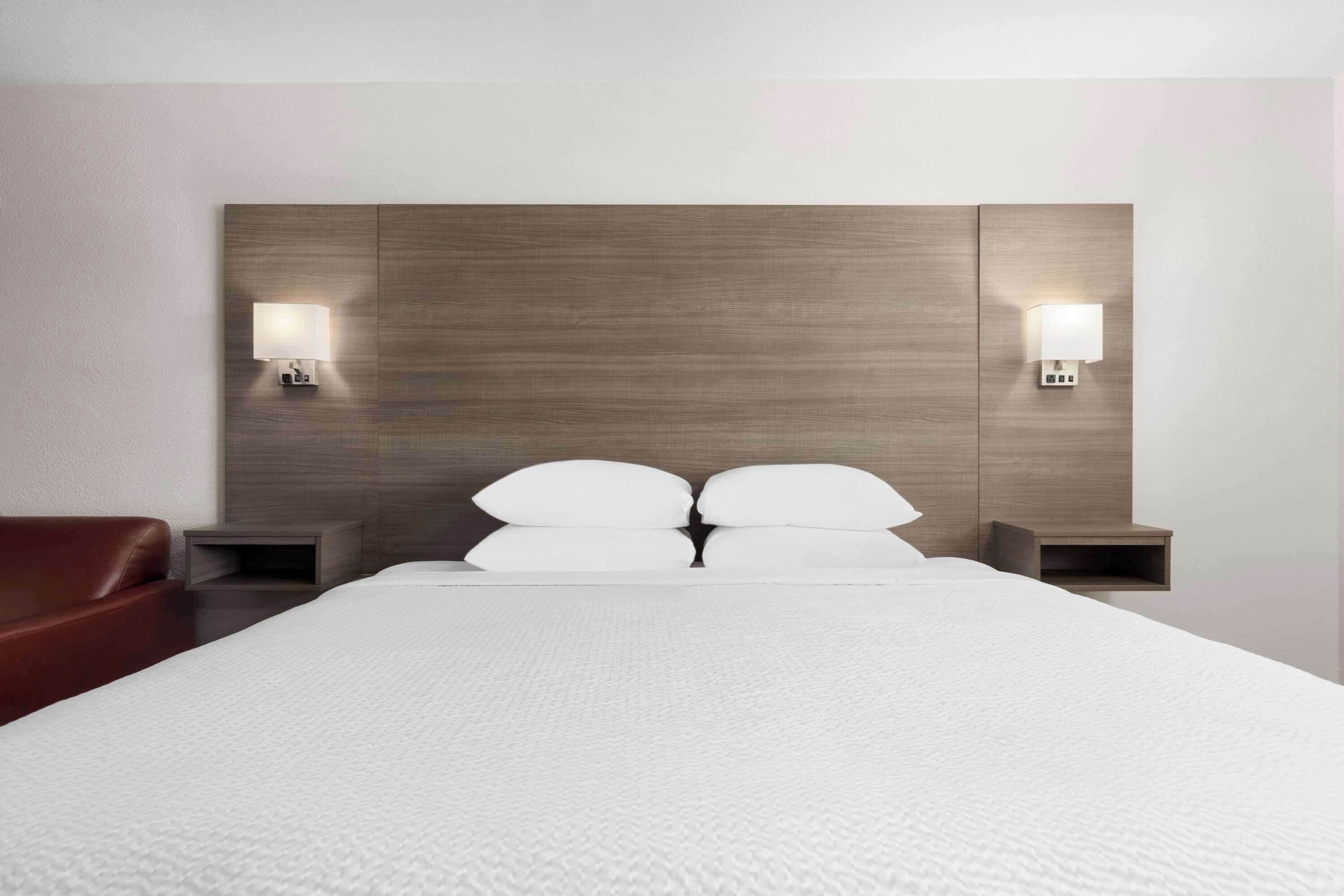 suite, 1 king bed with sofa bed, non smoking | pillow-top beds, desk, laptop workspace, blackout curtains