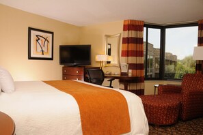 Chambre, 1 très grand lit, accessible aux personnes à mobilité réduite, baignoire (Mobility)