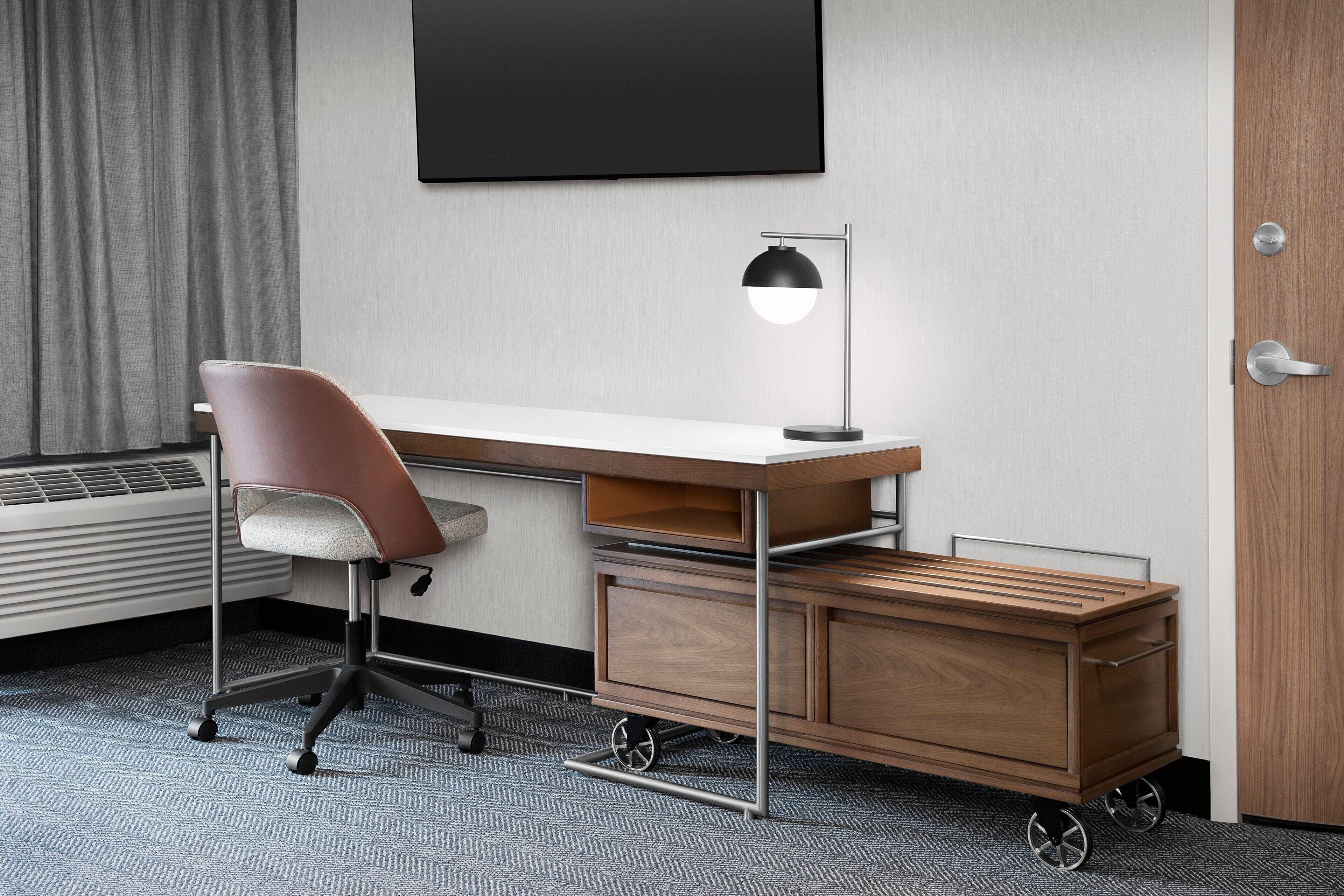 premium bedding, desk, iron/ironing board, free cots/infant beds