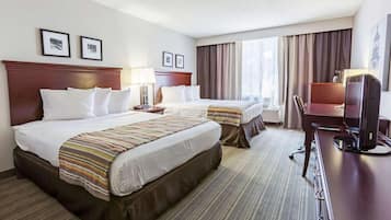 Premium bedding, in-room safe, desk, blackout curtains