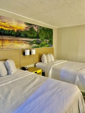 Desk, laptop workspace, blackout drapes, iron/ironing board - Days Inn by Wyndham Scranton PA (Scranton)